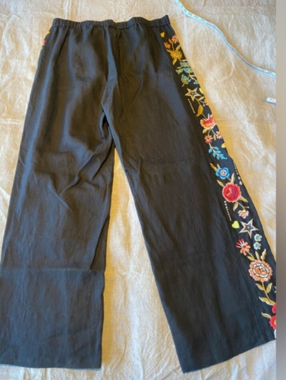 Johnny Was Maria Linen Pants, L, NWT - Picture 14 of 15